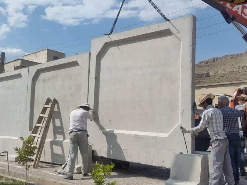 دیوار پیش ساخته بتنی